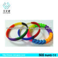 colorful exquisite silicone sport customized wristband with low price